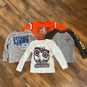 Bundle of 4t long sleeve t-shirts